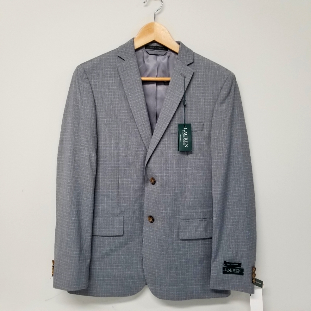 Ralph Lauren Blayton Suit Blazer Boys Gray